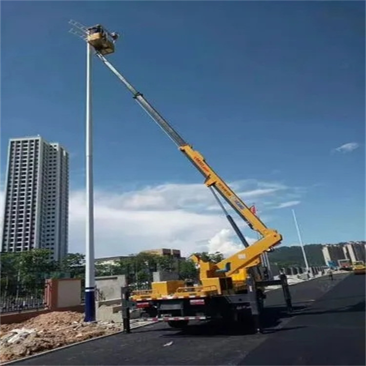 排浦镇维修路灯的曲臂升降车出租