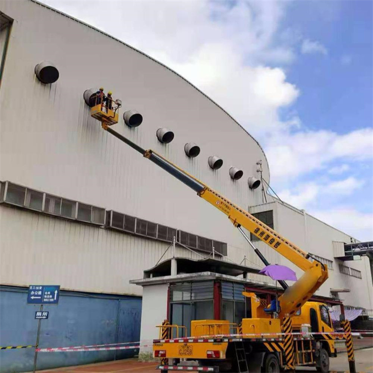 排浦镇高空作业车出租服务：专业广告牌安装解决方案